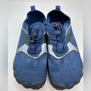 NORTIV 8 Water Shoes Aqua Swim Trail Slip On Navy 6.5
